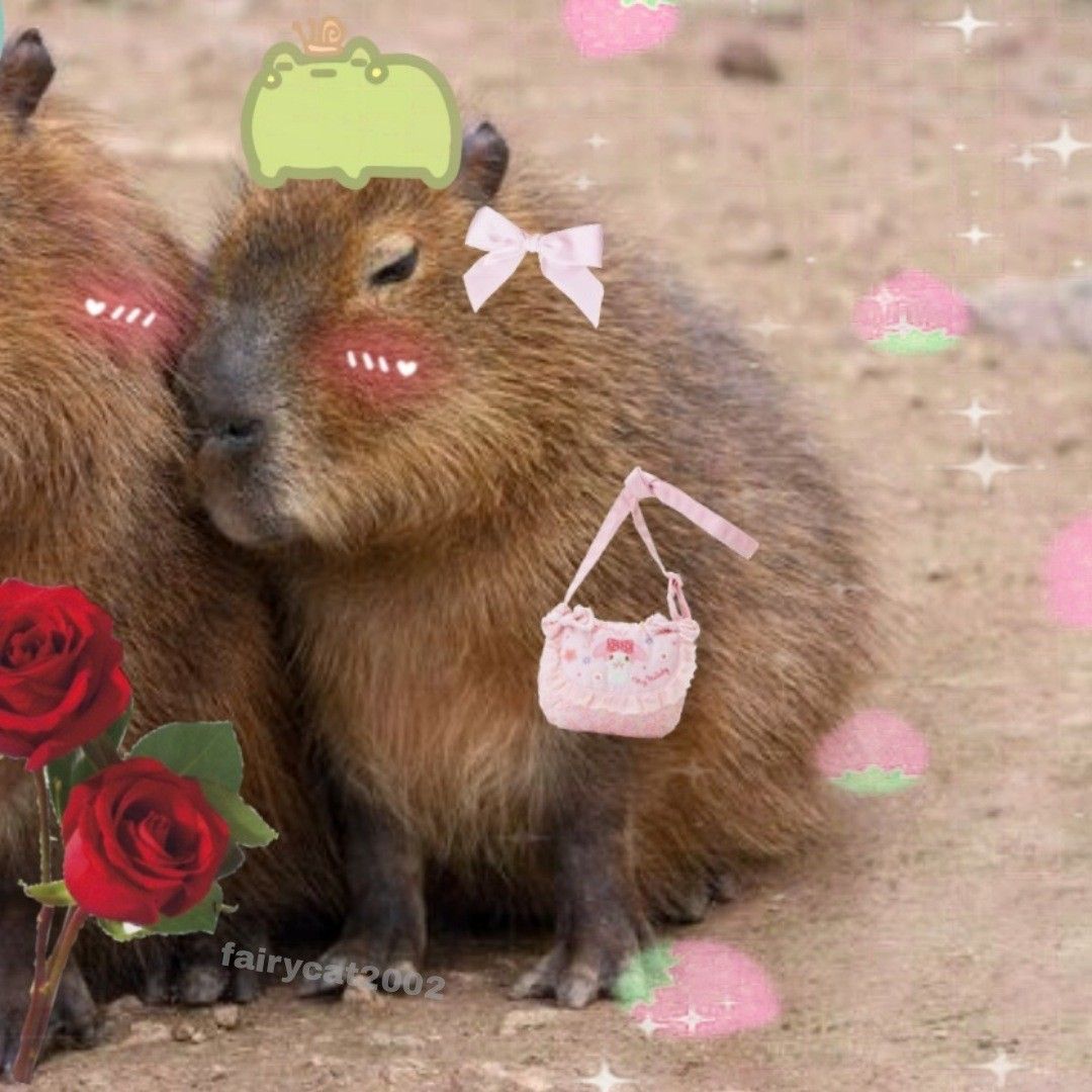 Không một tiếng ồn nào làm capybara rối nữa