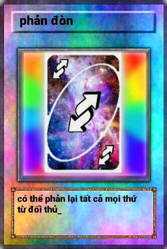 Lá bài đảo ngược lật tình huống