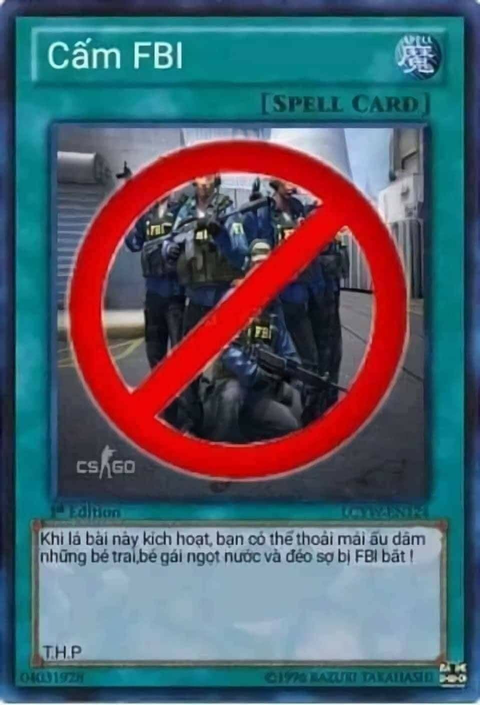 Lá bài FBI hài hước