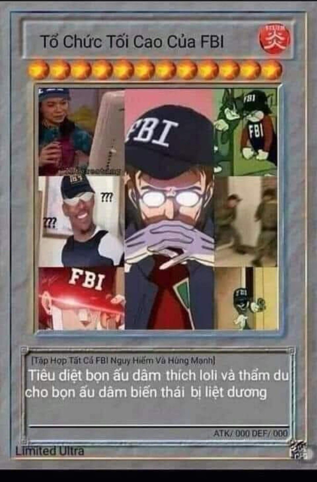 Lá bài FBI vui nhộn