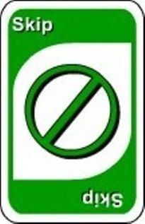 Lá cấm uno chặn đứng