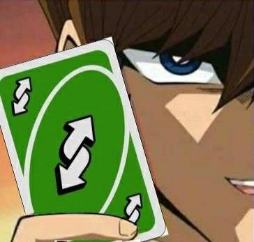 Lá đảo chiều uno meme chia sẻ