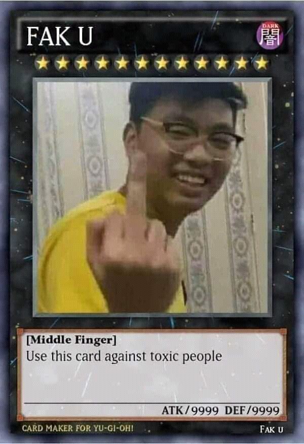 Meme bài Yugioh