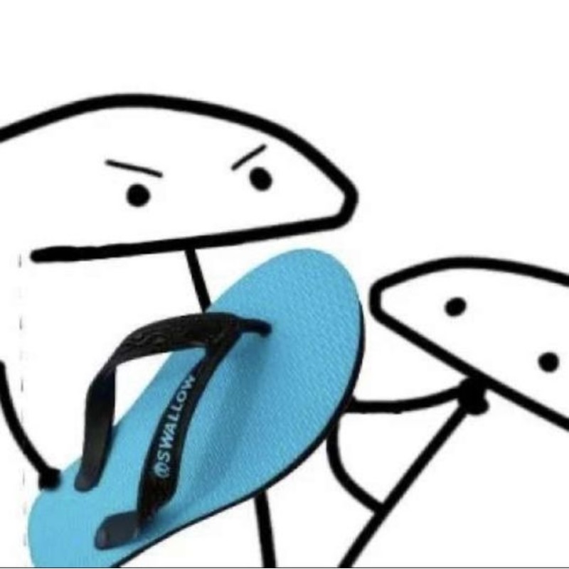 Meme cầm dép ném