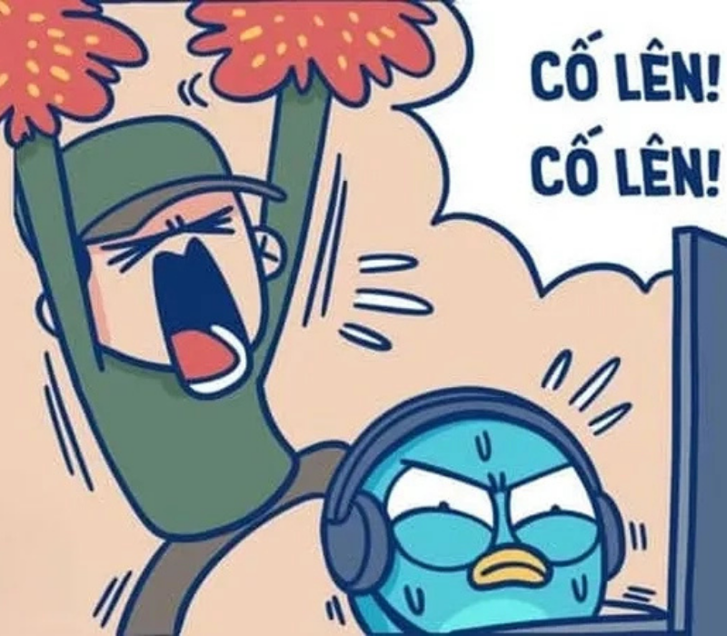 Meme cố lên anh em