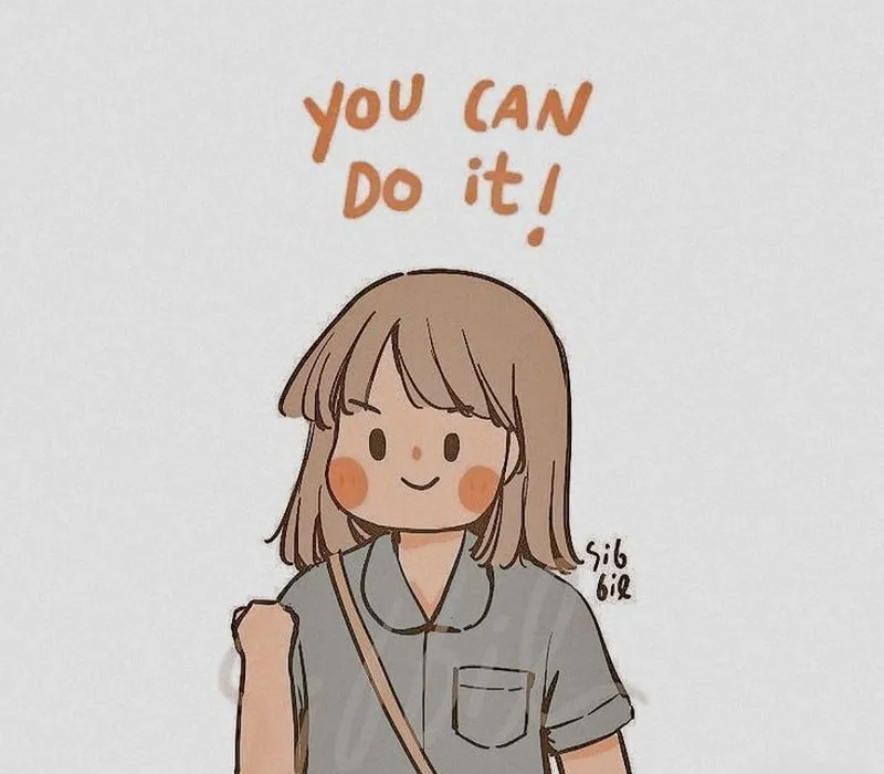 Meme you can do it cute