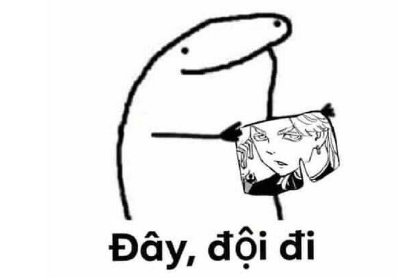 Flork meme đội quần
