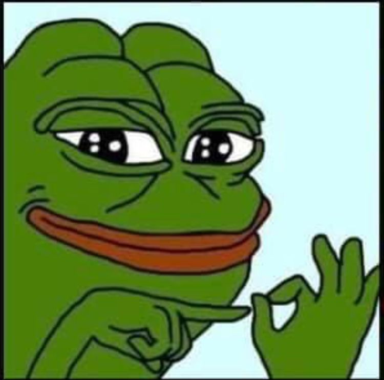 Meme ếch xanh cười