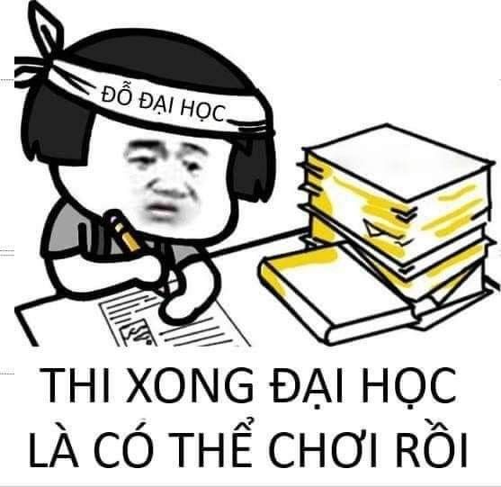 Meme học bài đi