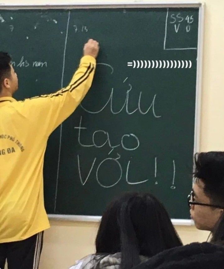 Meme học sinh ngộ nghĩnh