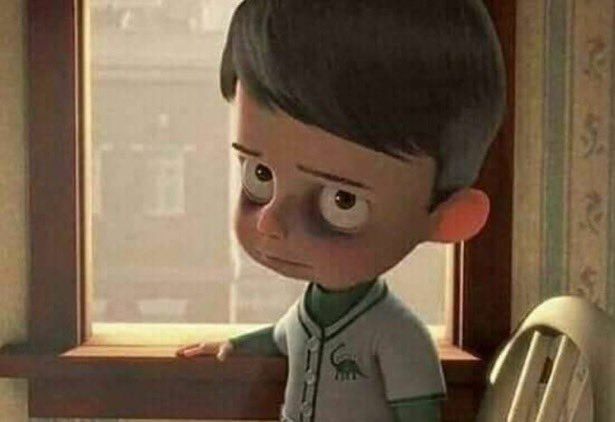 Meme mắt thâm buồn cười