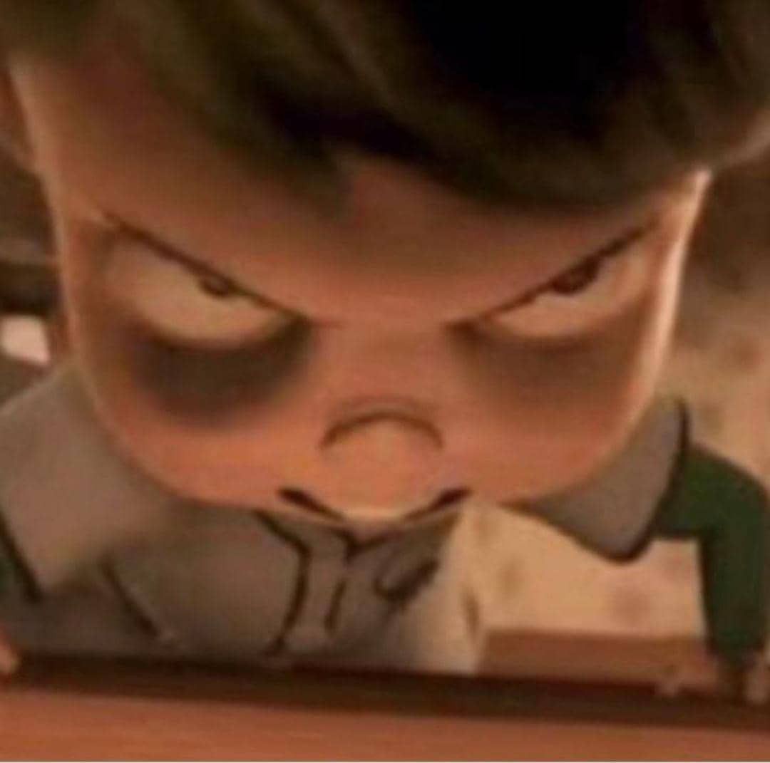 Meme mắt thâm dễ thương