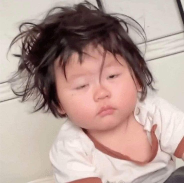 Meme mệt mỏi dễ thương