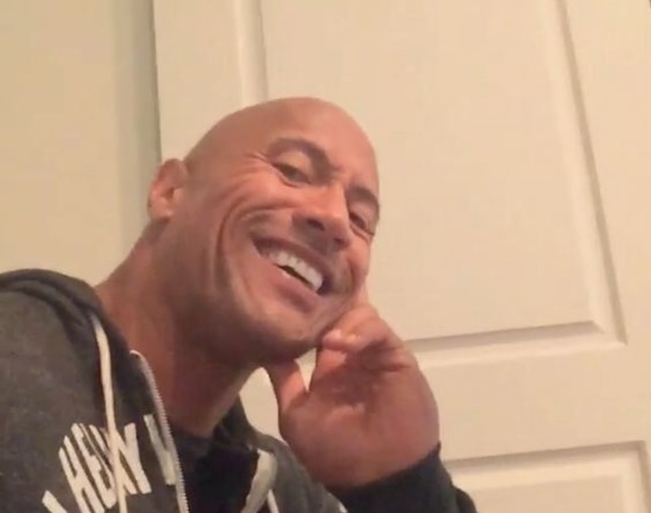 Meme nhếch lông mày The Rock