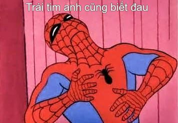 Meme Spiderman chỉ nhau