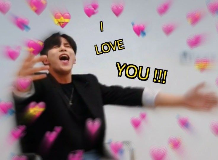 Meme thả tim bựa viral