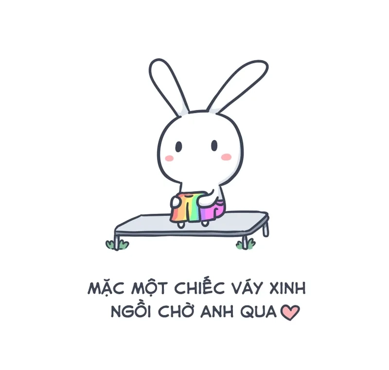 Meme thỏ cute