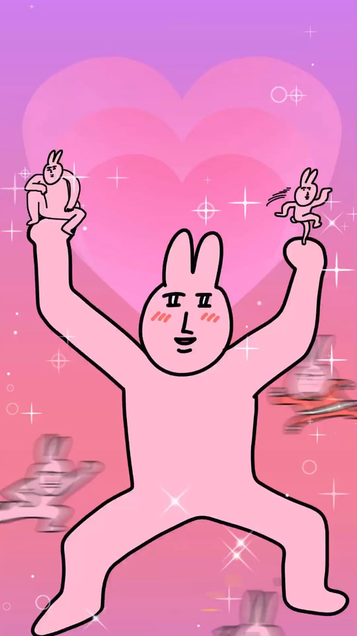 Meme thỏ hồng giúp tạo sự gần gũi thân thiện trong các cuộc trò chuyện thường nhật