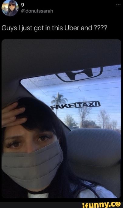 Một bức ảnh fake taxi meme thường mang lại tiếng cười bất ngờ