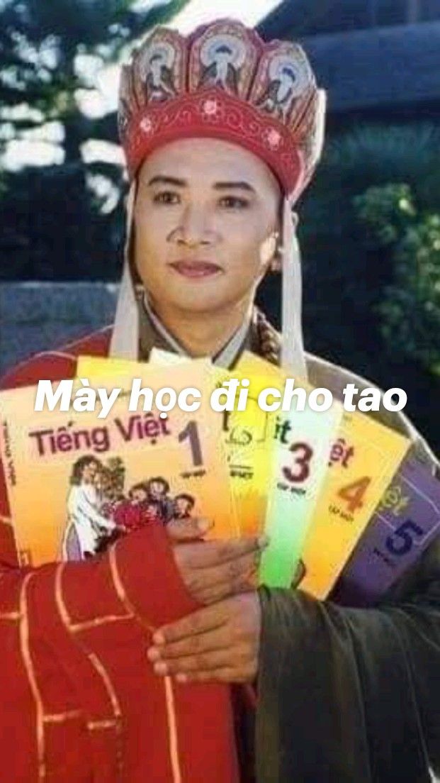 Meme học bài sáng tạo