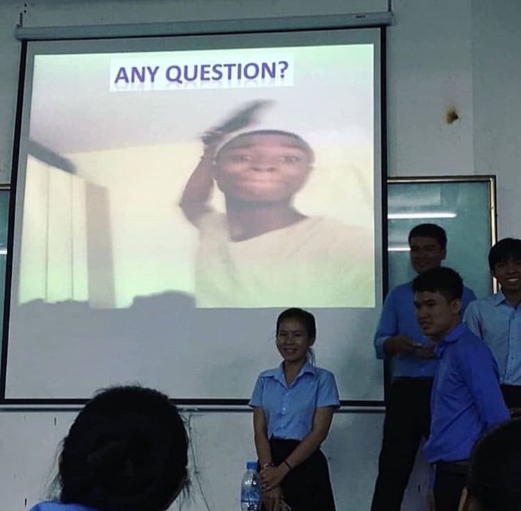 Meme thuyết trình dí dỏm