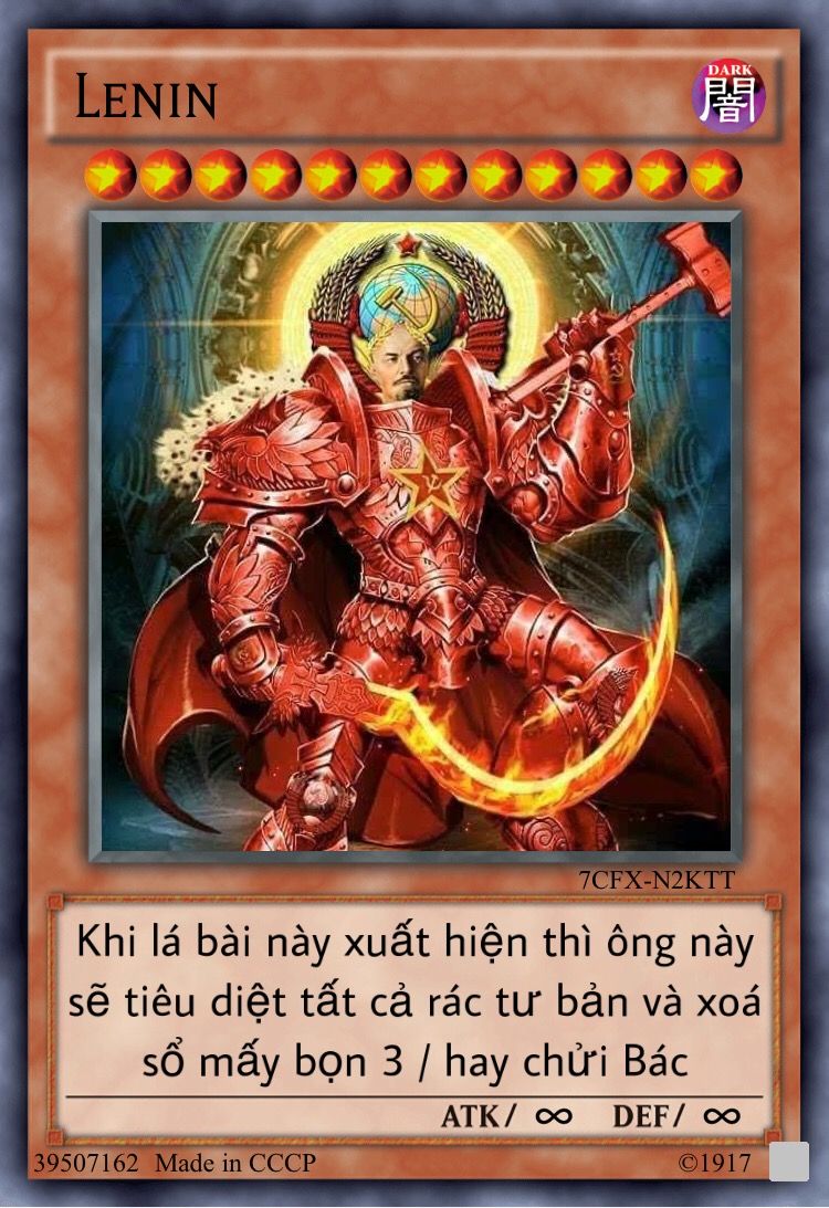 Thẻ bài đảng chế độc đáo