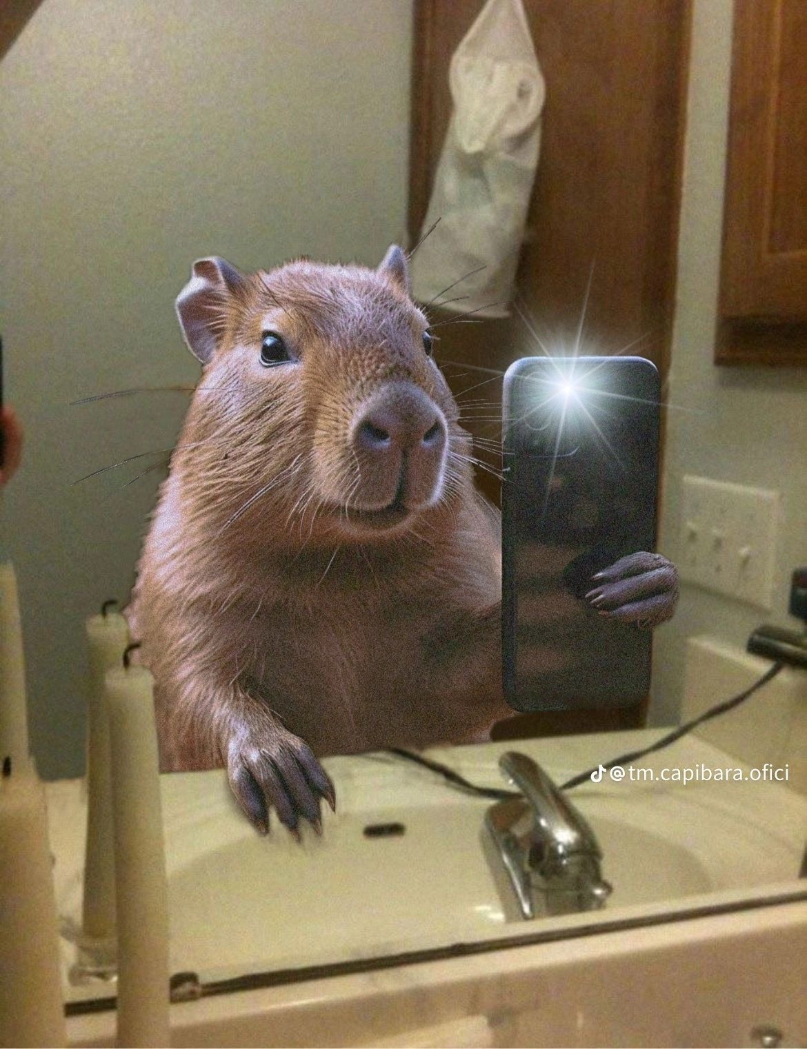 Một con capybara cũng có thể từng tổn thương
