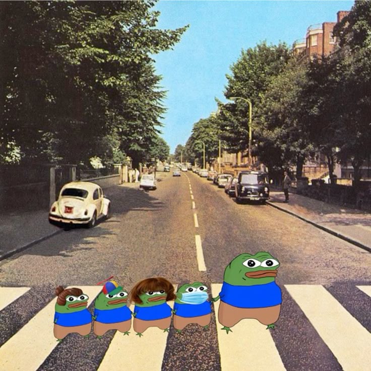 Những hình ảnh ếch xanh góp phần tạo nên phong trào chế toàn cầu