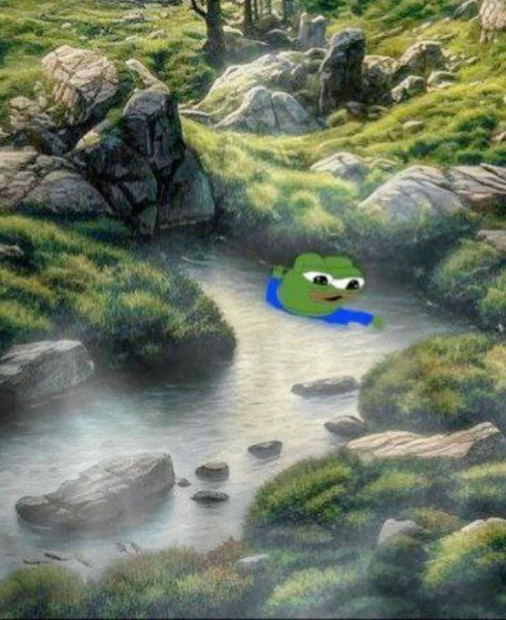 Những hình ảnh ếch xanh meme góp phần làm đa dạng thêm kho ảnh chế