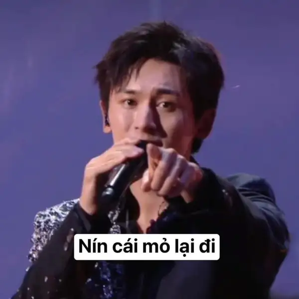Nín lại giùm cái