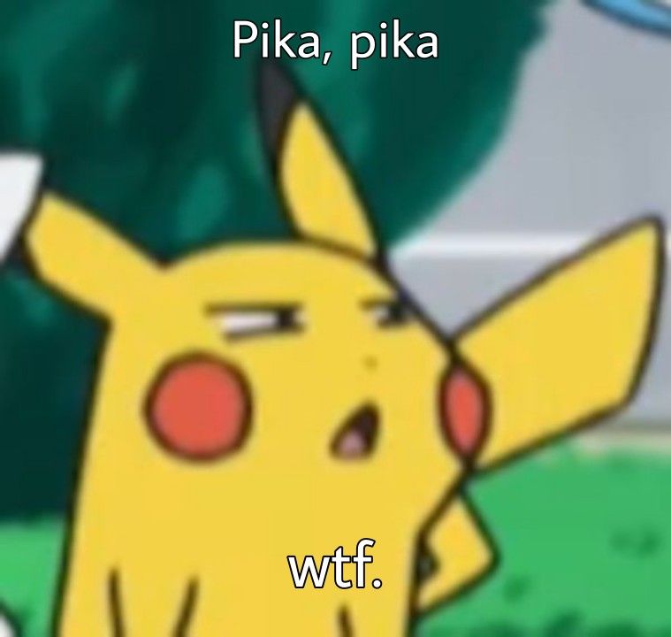 Pikachu không nói gì, chỉ ngồi buồn như nhân vật phụ