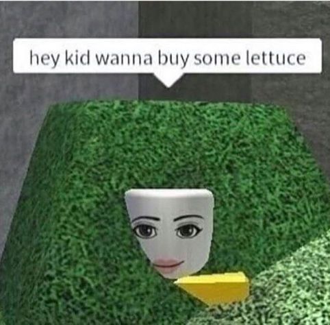 Roblox man face meme đã trở thành điểm nhấn thú vị của trò chơi