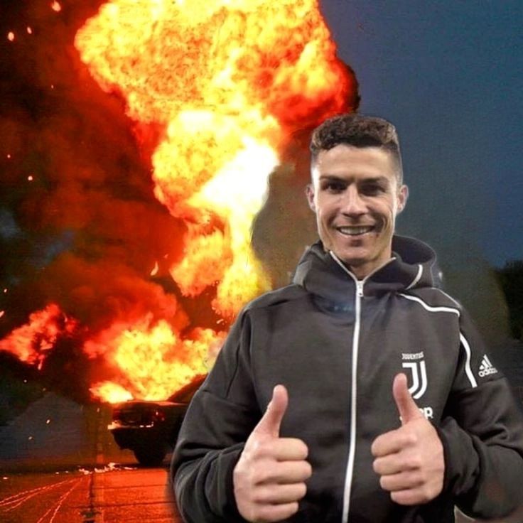 Ronaldo meme với biểu cảm khó đỡ khiến mạng xã hội náo loạn