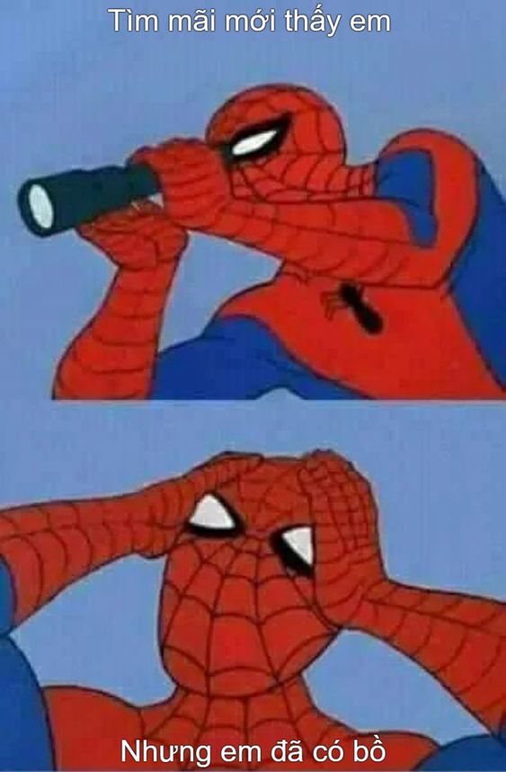 Spiderman poiting meme