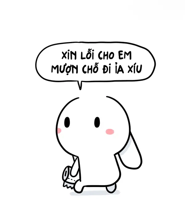 Ảnh Thỏ 7 màu meme