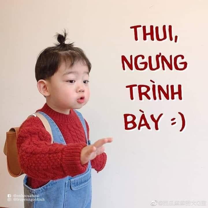 Thui ngưng trình bày