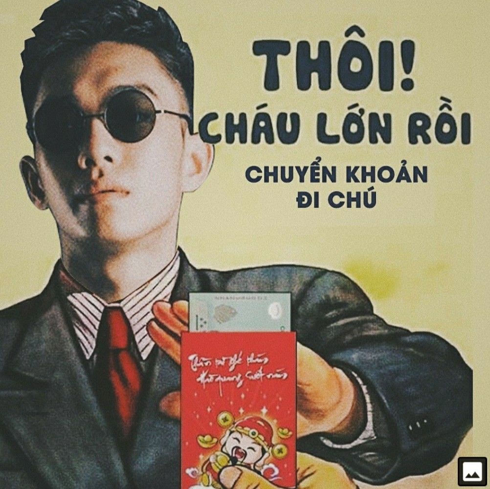 Tiếng cười vang lên rộn rã từ những ảnh meme Tết đầy ý nghĩa