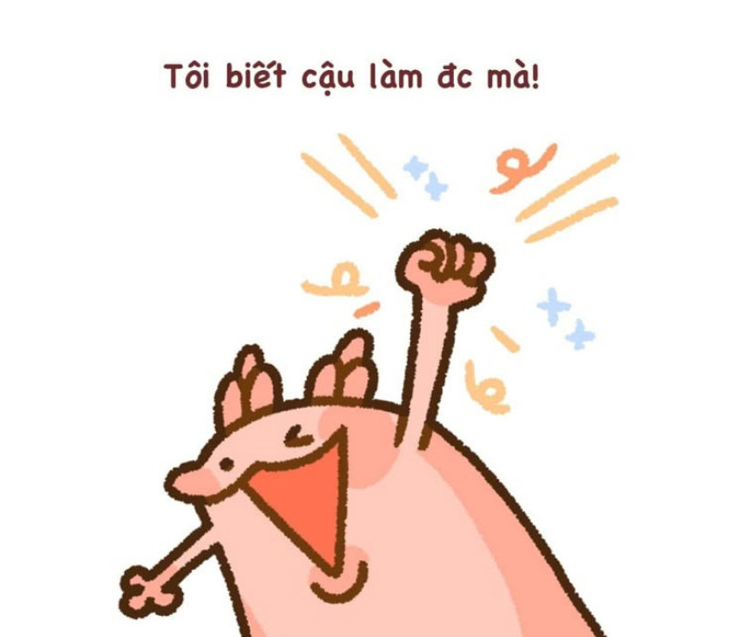 Tôi biết cậu làm được