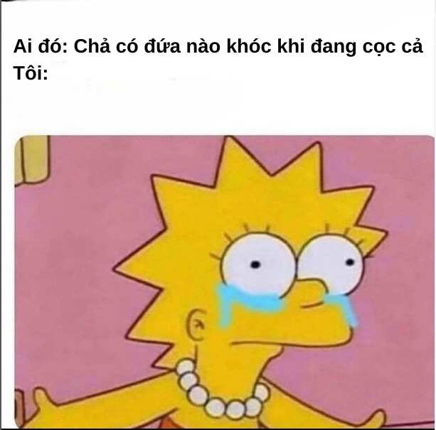 Tôi từng khóc vì những điều rất nhỏ