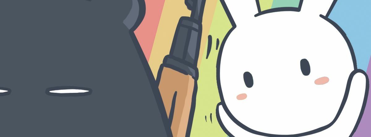 Lúc nào thỏ cũng cười, nên chẳng ai hỏi