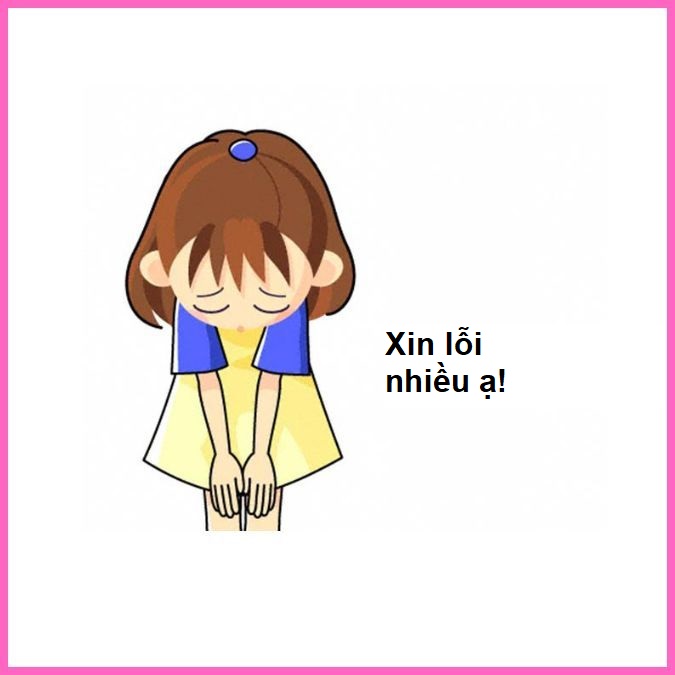 Xin lỗi nhé, tôi không cố ý… lần này thôi