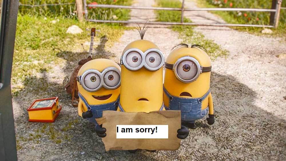 Xin lỗi xong rồi đó, giờ tới lượt bạn tha