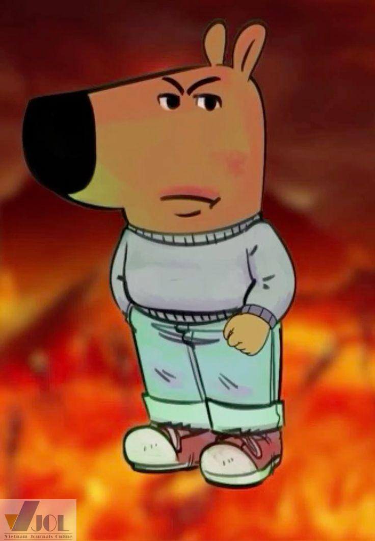 Chế ảnh chill guy nghiêm túc