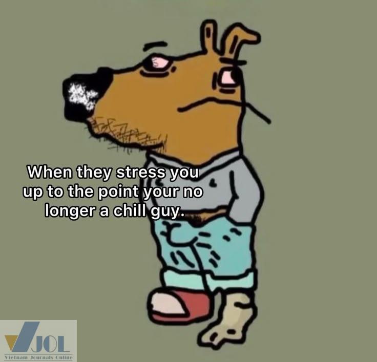 Chill guy ngộ nghĩnh hài hước