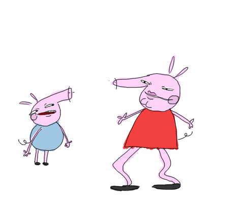Peppa Pig gif meme