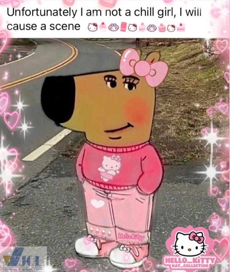 Meme chế chill guy nghiêm túc