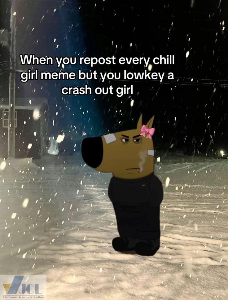 Meme chill guy buồn cười