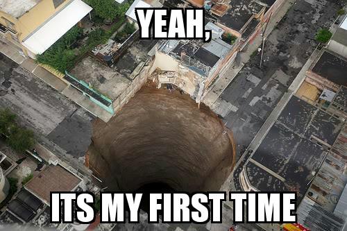 When she says its her first time...