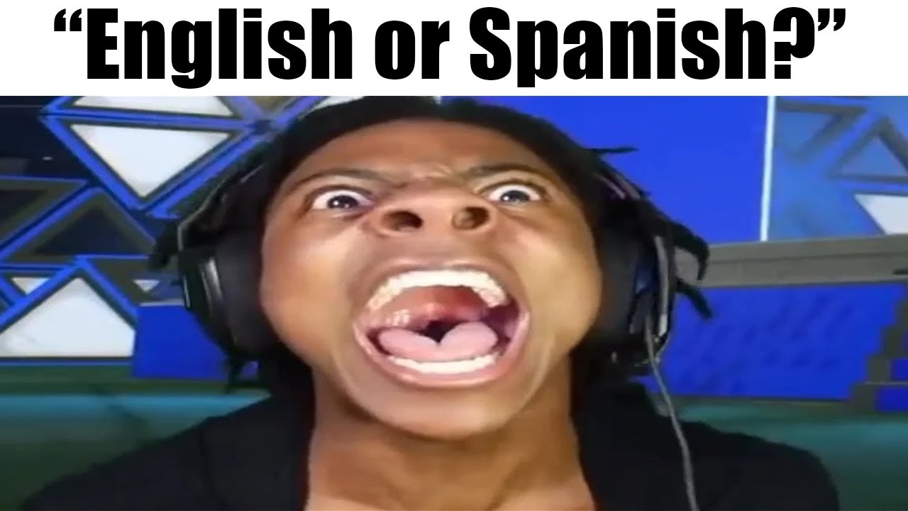English or Spanish YouTube