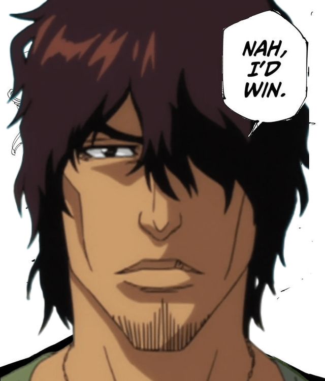 Nah I'd Win meme anime